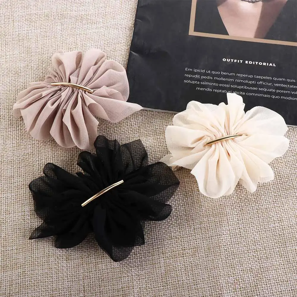 Sweet Spring Clip Korean Style Headwear Chiffon Flower Hair Clip Balletcore Bow Hairpin Female Hair Accessories
Sweet Spring Clip Korean Style Headwear Chiffon Flower Hair Clip Balletcore Bow Hairpin Female Hair Accessories