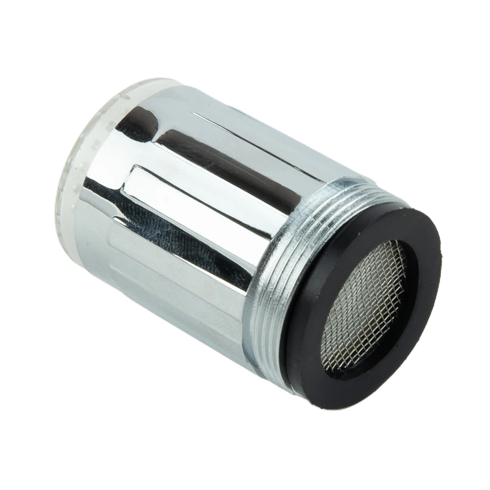 Bathroom Gadgets LED Tap Bathroom Home Temperature Sensitive 35*24mm ABS Corrosion Resistance Electroplate Silver
Bathroom Gadgets LED Tap Bathroom Home Temperature Sensitive 35*24mm ABS Corrosion Resistance Electroplate Silver