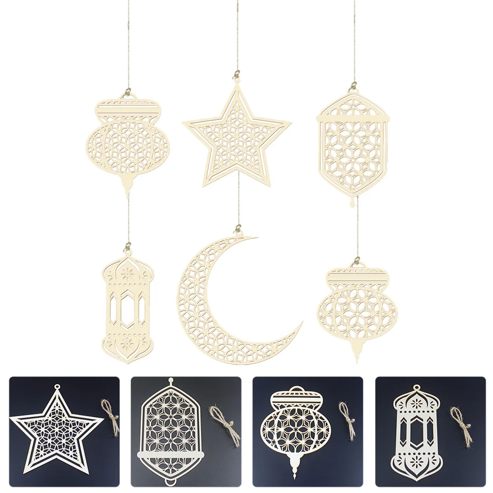 Eid Hanging Pendant Wooden Ramadan Star Moon Mubarak Sign Tree Ornaments Adornments Wall Craft Plaque Unfinished Predrilled
Eid Hanging Pendant Wooden Ramadan Star Moon Mubarak Sign Tree Ornaments Adornments Wall Craft Plaque Unfinished Predrilled