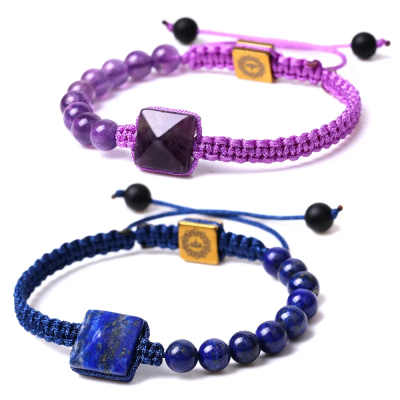 Charm Rainbow Natural Crystal Tiger Eye Stone Energy Adjustable Bracelet Yoga Multicolor Chakra Braided Bracelet for Men Women
Charm Rainbow Natural Crystal Tiger Eye Stone Energy Adjustable Bracelet Yoga Multicolor Chakra Braided Bracelet for Men Women