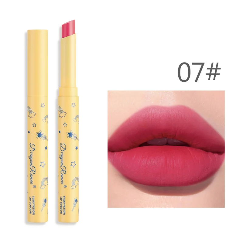 1pcs Velvet Matte Crayon Lipsticks Sexy Red Nude Lipstick Pen Waterproof Long Lasting Lip Stick Makeup Pigment Cosmetic Batom
1pcs Velvet Matte Crayon Lipsticks Sexy Red Nude Lipstick Pen Waterproof Long Lasting Lip Stick Makeup Pigment Cosmetic Batom