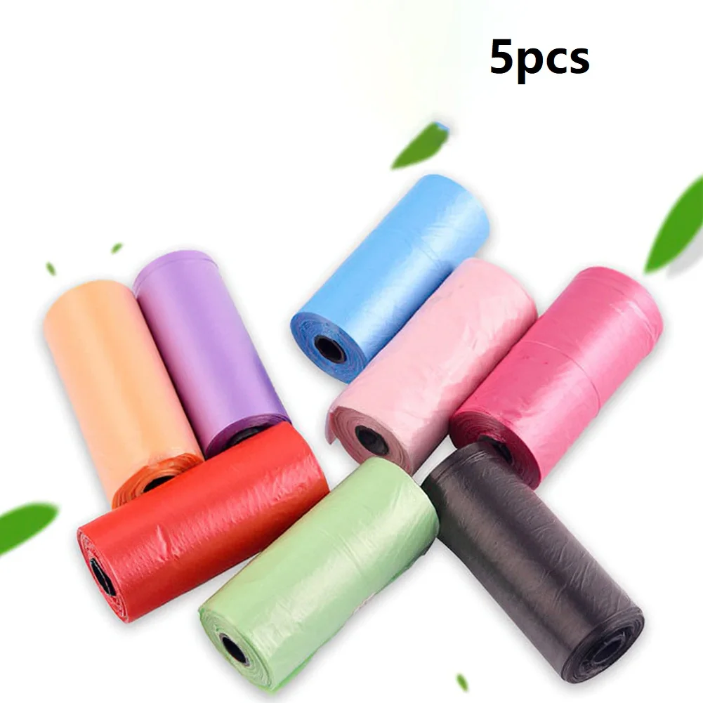 Pet Poop Bags Disposable Dog Waste Bags, Bulk Poop Bags Bone Bag Dispenser 5Rolls Bags With Paw Prints Multicolor Random Litter
Pet Poop Bags Disposable Dog Waste Bags, Bulk Poop Bags Bone Bag Dispenser 5Rolls Bags With Paw Prints Multicolor Random Litter