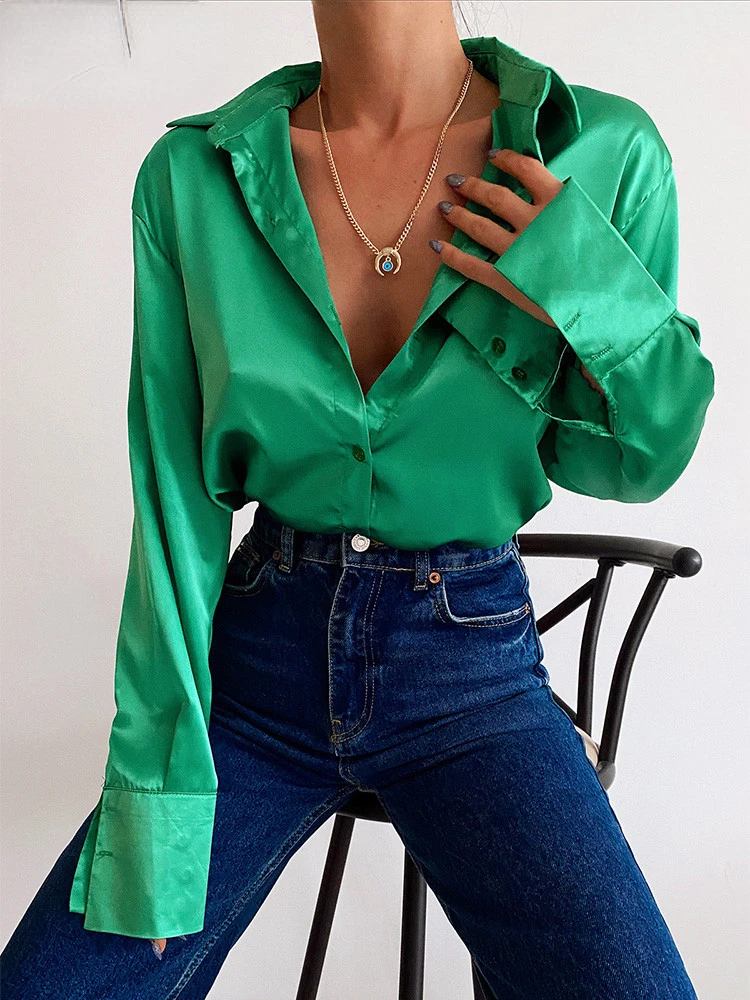 Y2KNew womentops traf Y2K roupas femininasGreen Satin Long Sleeve V Neck Blouse Shirt Women Blue Brown Y2K 2022 Autumn Elegant T
Y2KNew womentops traf Y2K roupas femininasGreen Satin Long Sleeve V Neck Blouse Shirt Women Blue Brown Y2K 2022 Autumn Elegant T