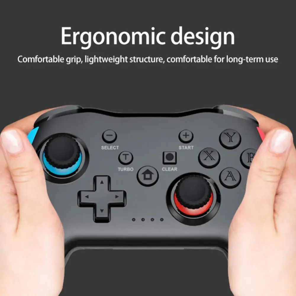 Game Controller New 6 Axis bluetooth-compatible Dual Vibration Omatosensory Tracking Game Accessories Joystick Gamepad 2.4g 
Game Controller New 6 Axis bluetooth-compatible Dual Vibration Omatosensory Tracking Game Accessories Joystick Gamepad 2.4g