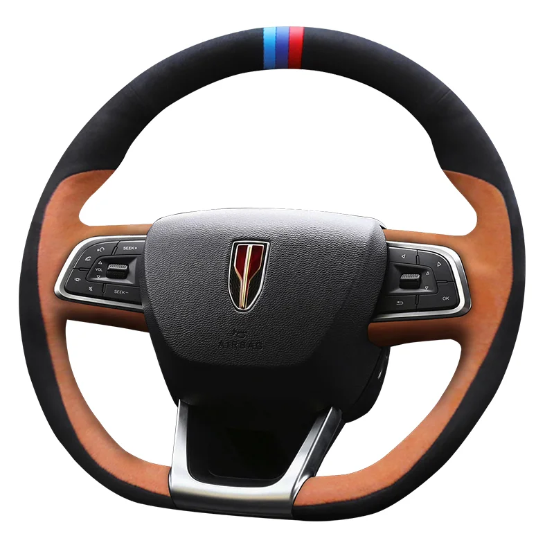 For Hong Qi H5/H7/HS5/HS7/H9 Steering Wheel Cover Hand Sewn Automobile Handle Cover Suede Interior
For Hong Qi H5/H7/HS5/HS7/H9 Steering Wheel Cover Hand Sewn Automobile Handle Cover Suede Interior