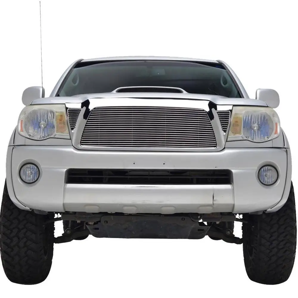 Heavy Duty Offroad Aftermarket Accessories Silver Chromed ABS Grille Front Aluminum Alloy Grill For Tacoma 2005-2011
Heavy Duty Offroad Aftermarket Accessories Silver Chromed ABS Grille Front Aluminum Alloy Grill For Tacoma 2005-2011