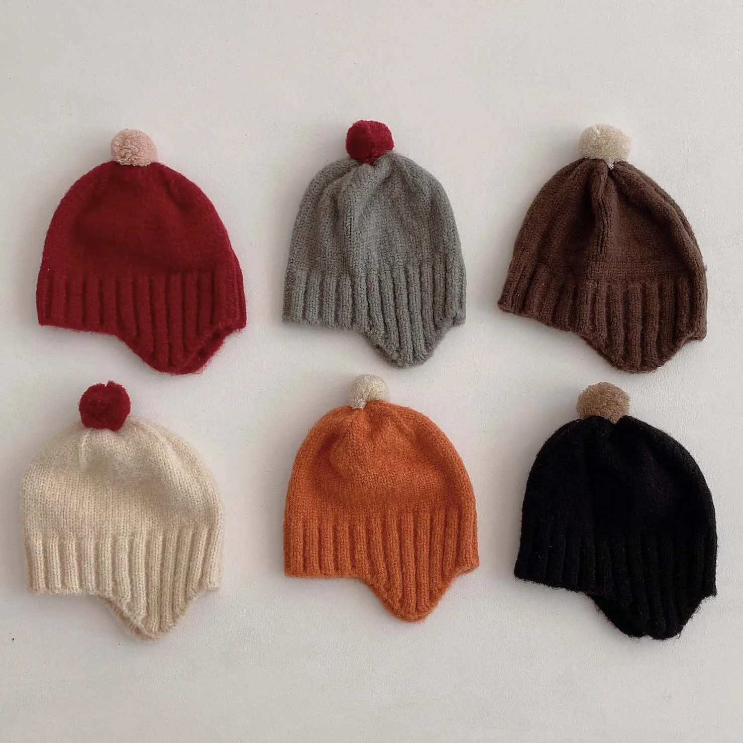 Cute Pom Baby Knit Hat 2023 Autumn Winter Children's Warm Ear Protection Ha Infant Baby Beanie Bonnet Cap For Boys Girls
Cute Pom Baby Knit Hat 2023 Autumn Winter Children's Warm Ear Protection Ha Infant Baby Beanie Bonnet Cap For Boys Girls