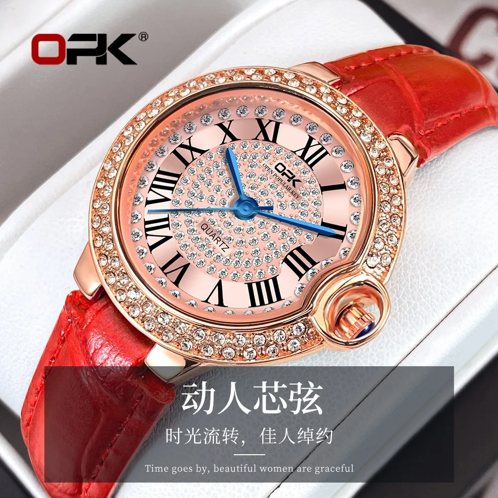 Luxury Blue Balloon Women's Wrist Watch Luminous Waterproof Diamond Belt Three Small Needle Fashion Fashion Women's Watch
Luxury Blue Balloon Women's Wrist Watch Luminous Waterproof Diamond Belt Three Small Needle Fashion Fashion Women's Watch