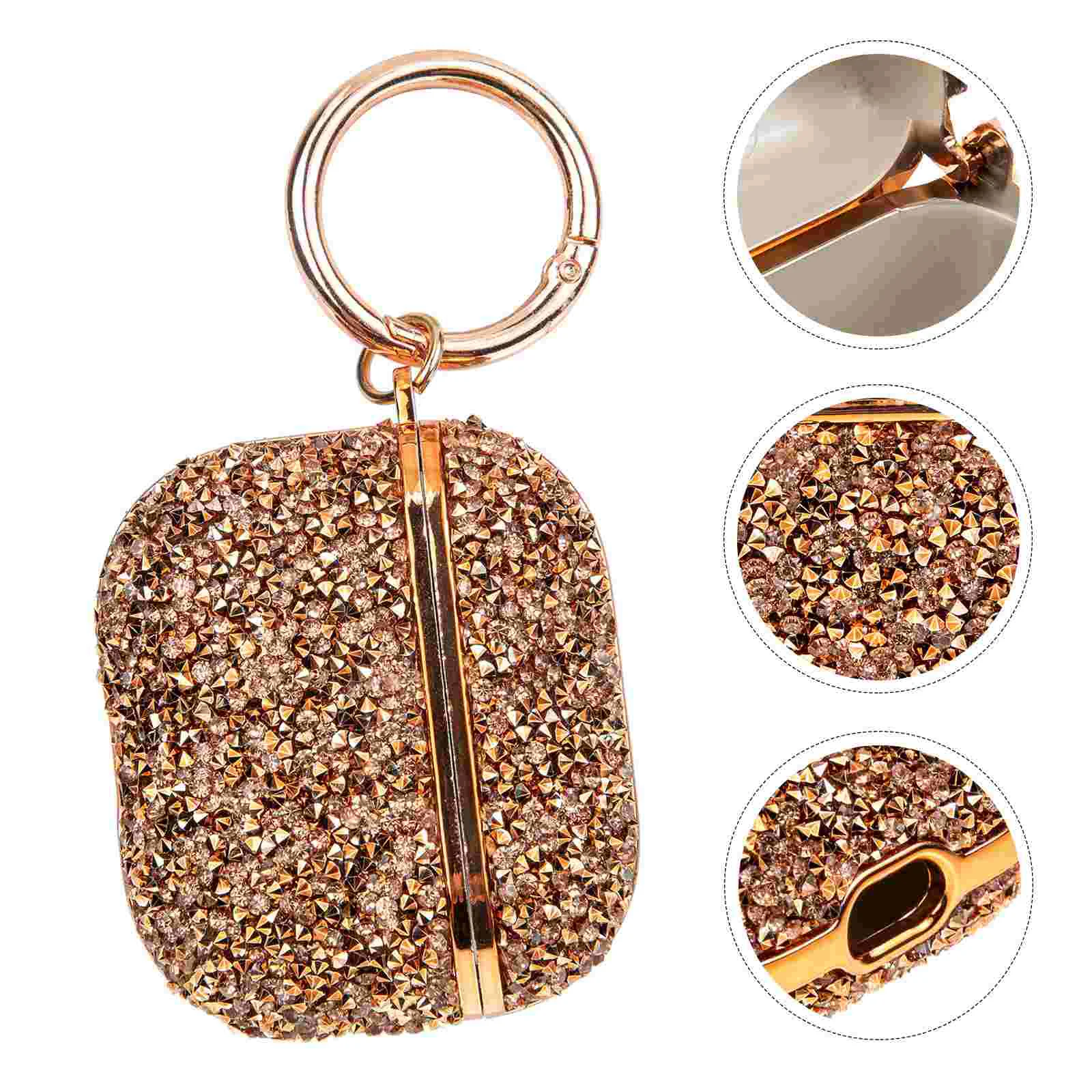 Earphone Case Cover Headphone Sleeve Protector Wireless Rhinestone Earbud Wear Resistant Delicate Portable Proof Box Pouch
Earphone Case Cover Headphone Sleeve Protector Wireless Rhinestone Earbud Wear Resistant Delicate Portable Proof Box Pouch