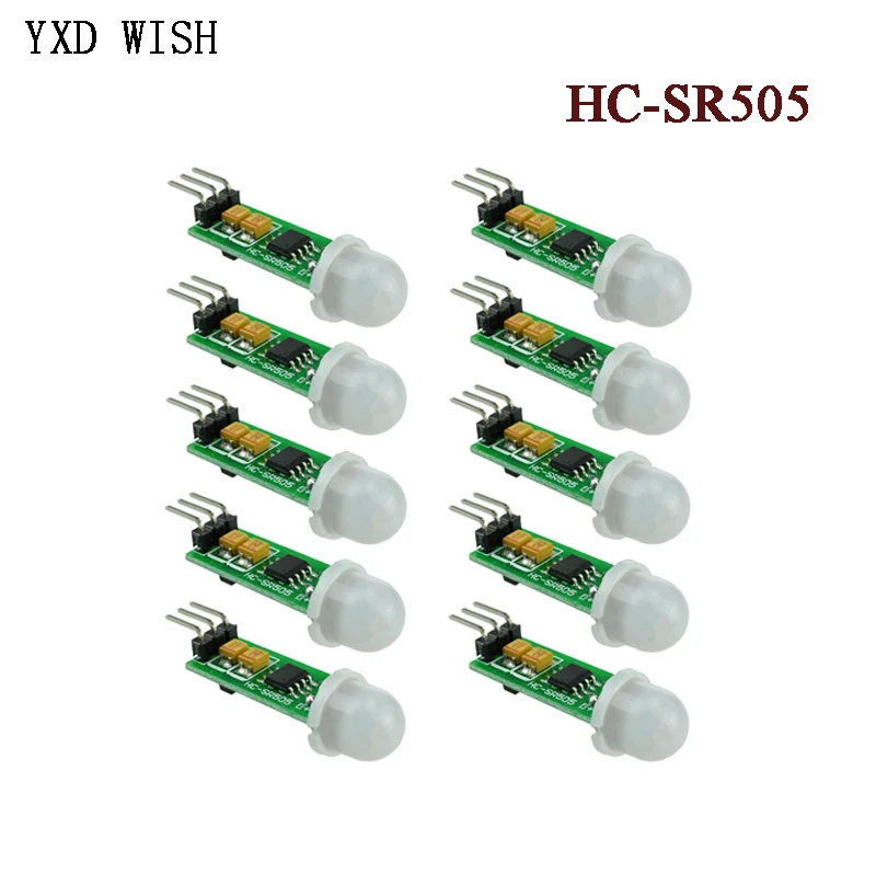 10Pcs HC-SR505 Mini Human Sensing Module For arduino SR505 Body Sensing Mode Mini-body Sensor Switch Board
10Pcs HC-SR505 Mini Human Sensing Module For arduino SR505 Body Sensing Mode Mini-body Sensor Switch Board