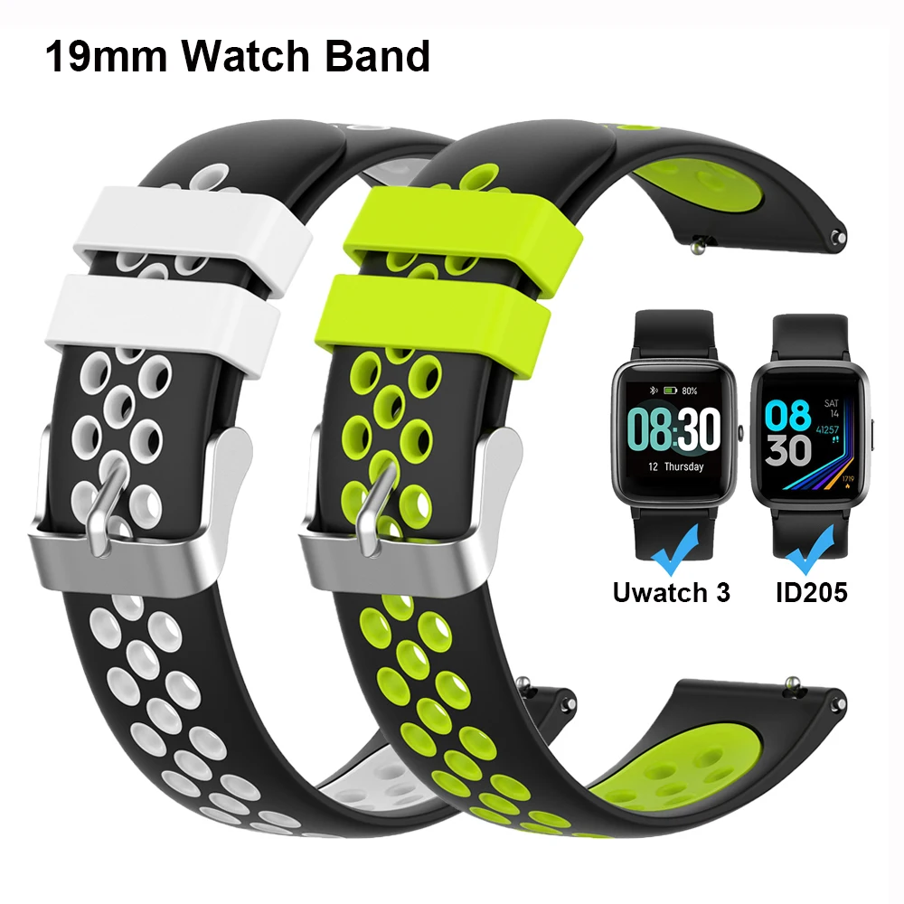 ID205 Watch Bands for Willful Smart Watch ID205L/ ID215G/ ID205U/ ID205S/ID216/ Uwatch 3/ Ufit/ GT 19mm Quick Release Straps
ID205 Watch Bands for Willful Smart Watch ID205L/ ID215G/ ID205U/ ID205S/ID216/ Uwatch 3/ Ufit/ GT 19mm Quick Release Straps