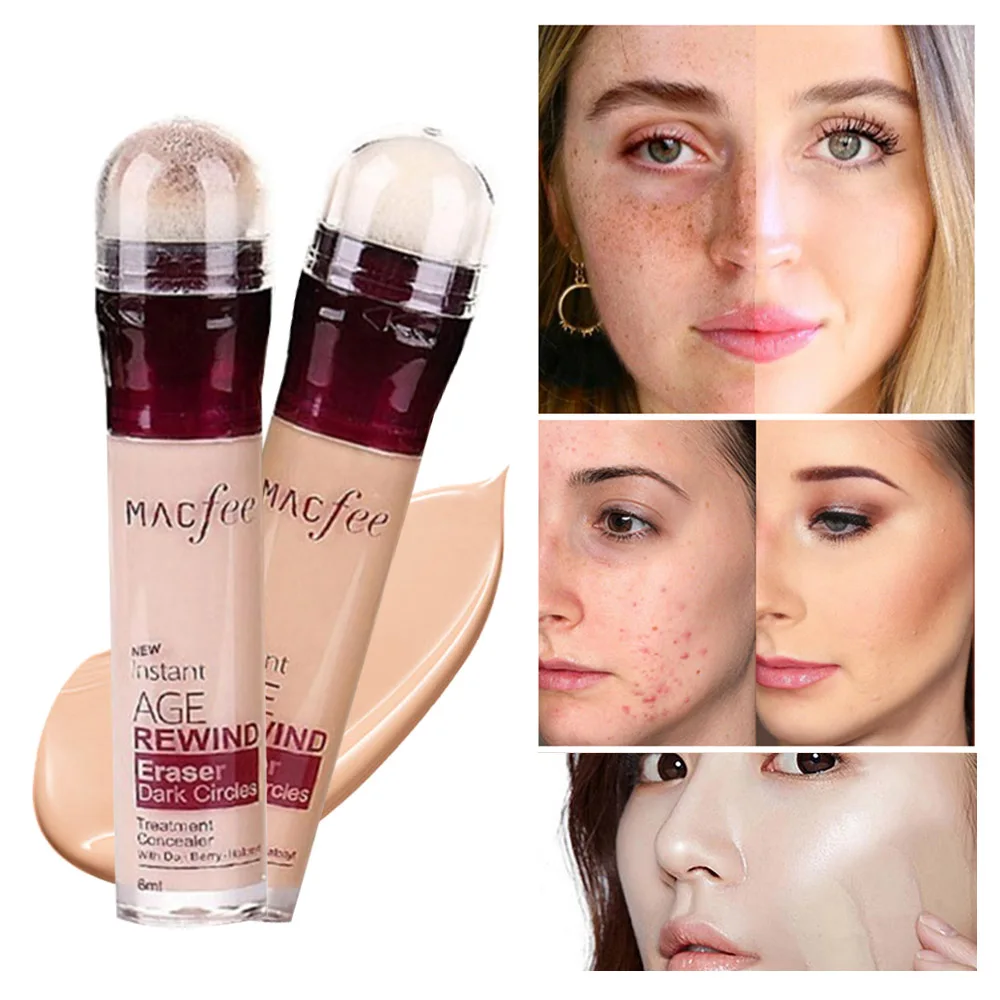 Eraser Dark Circles Eye Concealer Pen Makeup Lasting Brighten Invisible Pores Dark Circle Skin-friendly Full Cover Comestic Tool 
Eraser Dark Circles Eye Concealer Pen Makeup Lasting Brighten Invisible Pores Dark Circle Skin-friendly Full Cover Comestic Tool