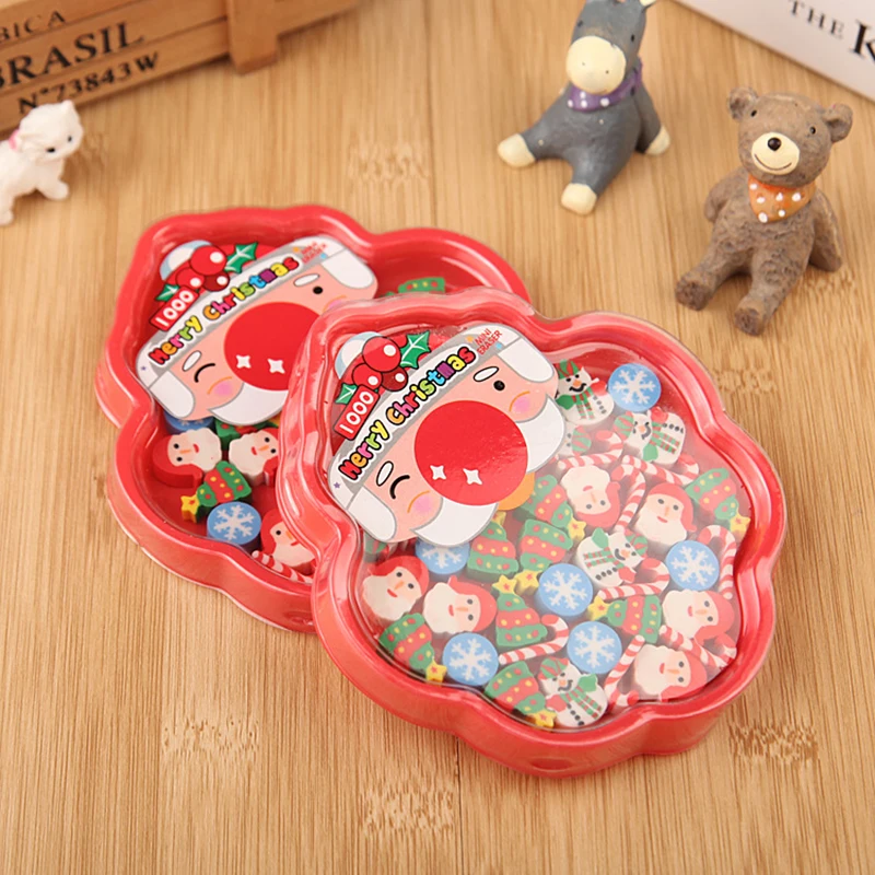 30pcs/set Mini Rubber Erasers Cute Santa Claus Snowman Pencil Erasers Kawaii Chrismats New Year Holiday Kid Gift Office Supplies
30pcs/set Mini Rubber Erasers Cute Santa Claus Snowman Pencil Erasers Kawaii Chrismats New Year Holiday Kid Gift Office Supplies