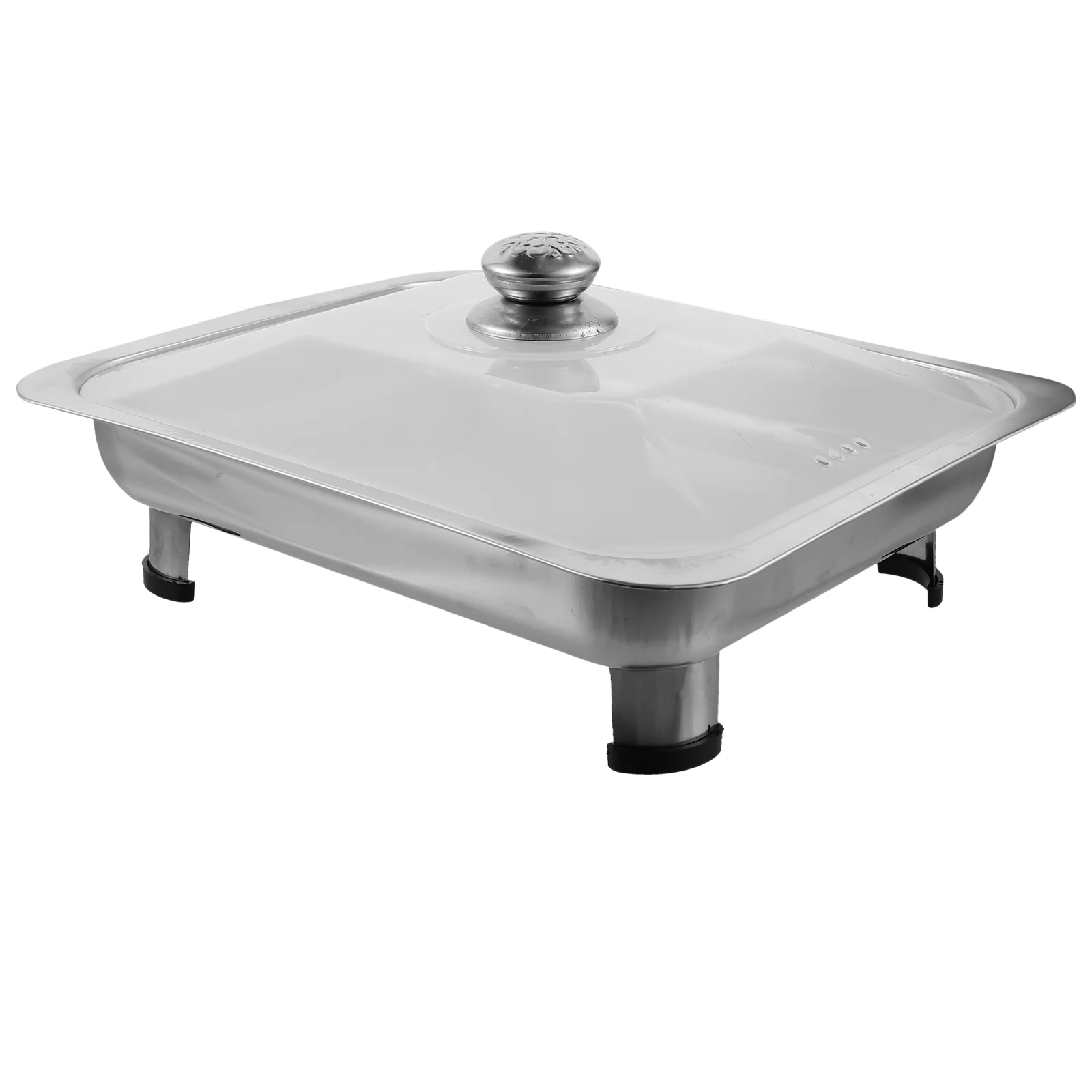 Stainless Steel Baking Pans Plate Buffet Food Serving Classic Canteen Tray Plastic Entertaining Dishes Combined Cover
Stainless Steel Baking Pans Plate Buffet Food Serving Classic Canteen Tray Plastic Entertaining Dishes Combined Cover