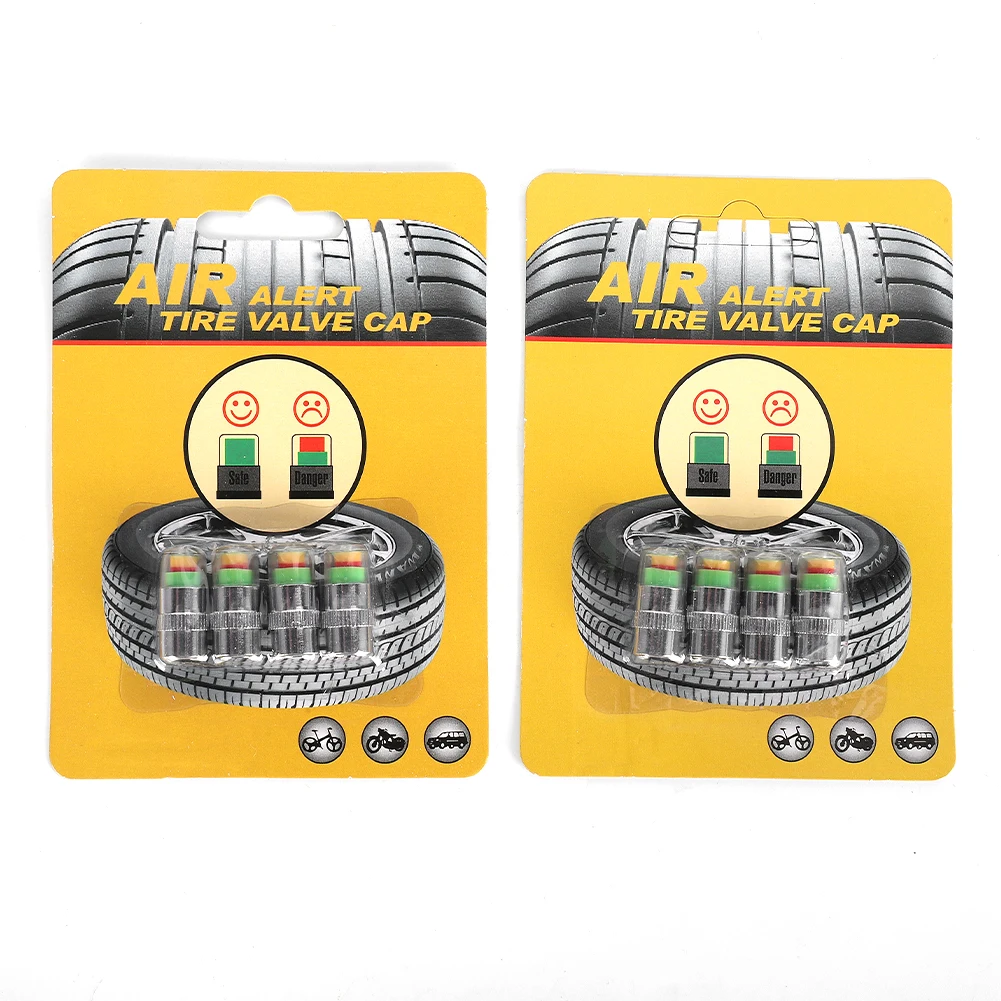 Tire Pressure Indicator Valve W/ Sensor Indicator Car Tyre Monitor System Tire Pressur Silver W/Sensor Indicator Durable
Tire Pressure Indicator Valve W/ Sensor Indicator Car Tyre Monitor System Tire Pressur Silver W/Sensor Indicator Durable