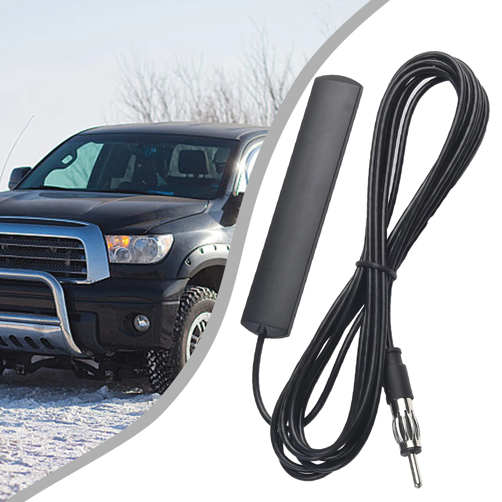 Car Radio Stereo Antenna Universal Car Windshield Antenna Stereo Radio Stealth AM FM Car Truck Boat Antenna 4.53*0.85*0.22 inch
Car Radio Stereo Antenna Universal Car Windshield Antenna Stereo Radio Stealth AM FM Car Truck Boat Antenna 4.53*0.85*0.22 inch