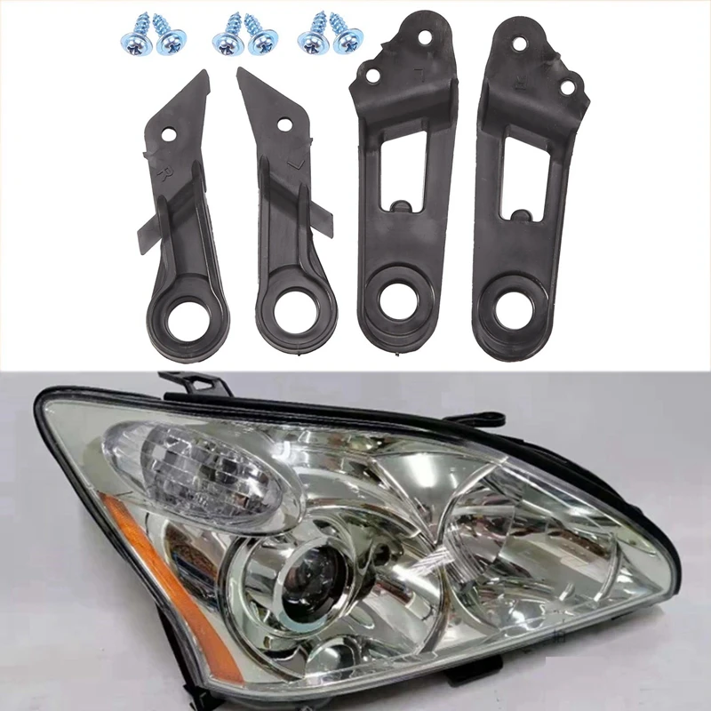 Car Headlight Repair Kit For Toyota Lexus RX330 2003-2008 Headlight Bracket Protection Ring 8119448030 8119348030
Car Headlight Repair Kit For Toyota Lexus RX330 2003-2008 Headlight Bracket Protection Ring 8119448030 8119348030