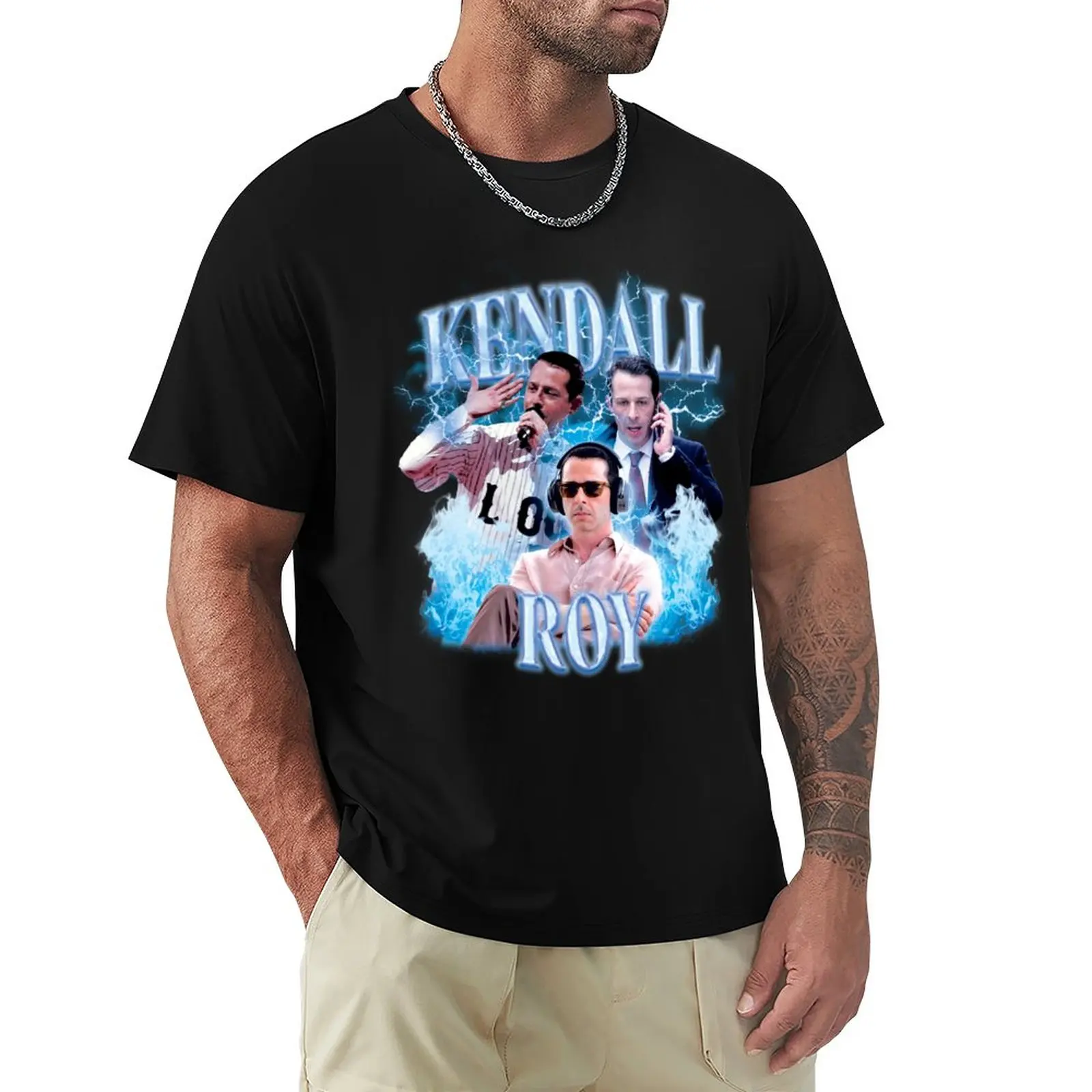 

Kendall Roy Slay Shirt 90s Bootleg T-Shirt Kawaii Clothes Graphics T Shirt T Shirts For Men Graphic
