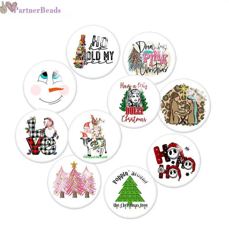 Christmas Round Photo Glass Cabochon Demo Flat Back Making Findings 20mm Snap Button N7001
Christmas Round Photo Glass Cabochon Demo Flat Back Making Findings 20mm Snap Button N7001