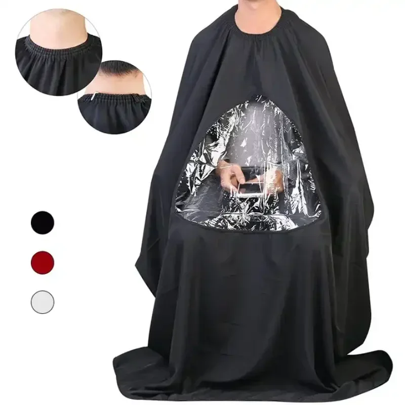Professional Waterproof Styling Salon Barber Hairdresser Hair Cutting Hairdressing Gown Cape with Viewing Window Apron
Professional Waterproof Styling Salon Barber Hairdresser Hair Cutting Hairdressing Gown Cape with Viewing Window Apron