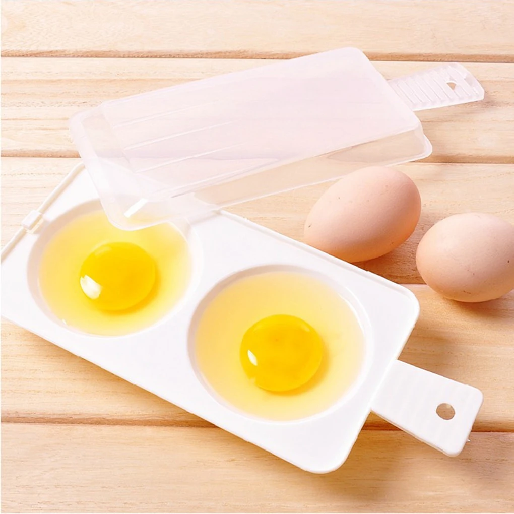 Creative Egg Steamer Plastic Egg Cooker Microwave Egg Boiler 2 Eggs Poached Egg Cooker Home Kitchen Cooking Tools
Creative Egg Steamer Plastic Egg Cooker Microwave Egg Boiler 2 Eggs Poached Egg Cooker Home Kitchen Cooking Tools