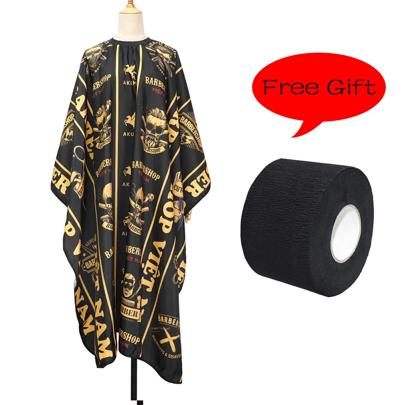 Hairdressing Cape Hairdresser Cloth Hair Cutting Coat Haircut Apron Layers Barbershop Accessories with Neck Parber Dropshipping
Hairdressing Cape Hairdresser Cloth Hair Cutting Coat Haircut Apron Layers Barbershop Accessories with Neck Parber Dropshipping