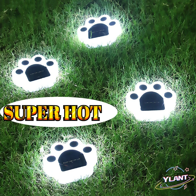 YLANT Outdoor Solar Light LED Solar Lawn Light Garden Landscape Lights Cute Solar Bear Paw Light Suitable for Steps/Wall
YLANT Outdoor Solar Light LED Solar Lawn Light Garden Landscape Lights Cute Solar Bear Paw Light Suitable for Steps/Wall