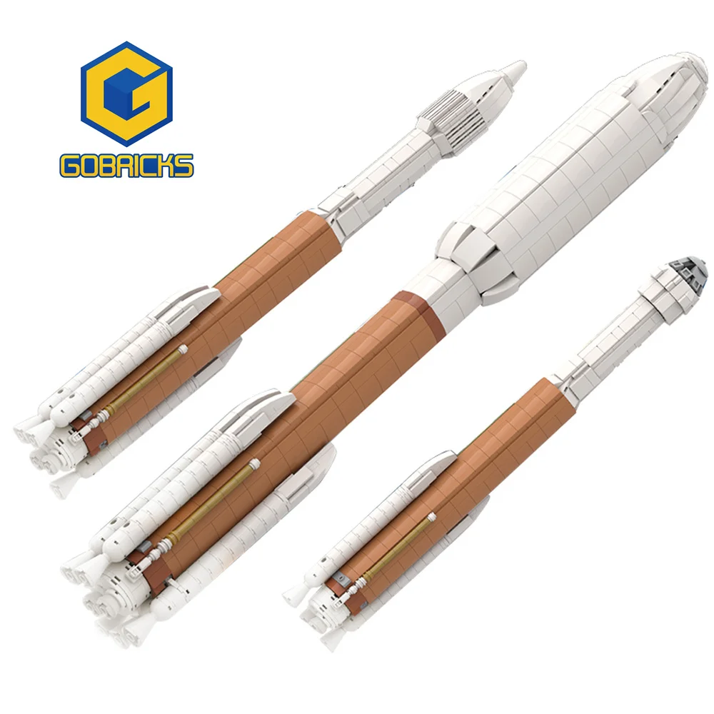 Gobrick MOC-47289 Ultimate Saturn V scale Набор строительных блоков ракета пусковая машина Исследование автомобиля детские подарки игрушки
Gobrick MOC-47289 Ultimate Saturn V scale Набор строительных блоков ракета пусковая машина Исследование автомобиля детские подарки игрушки