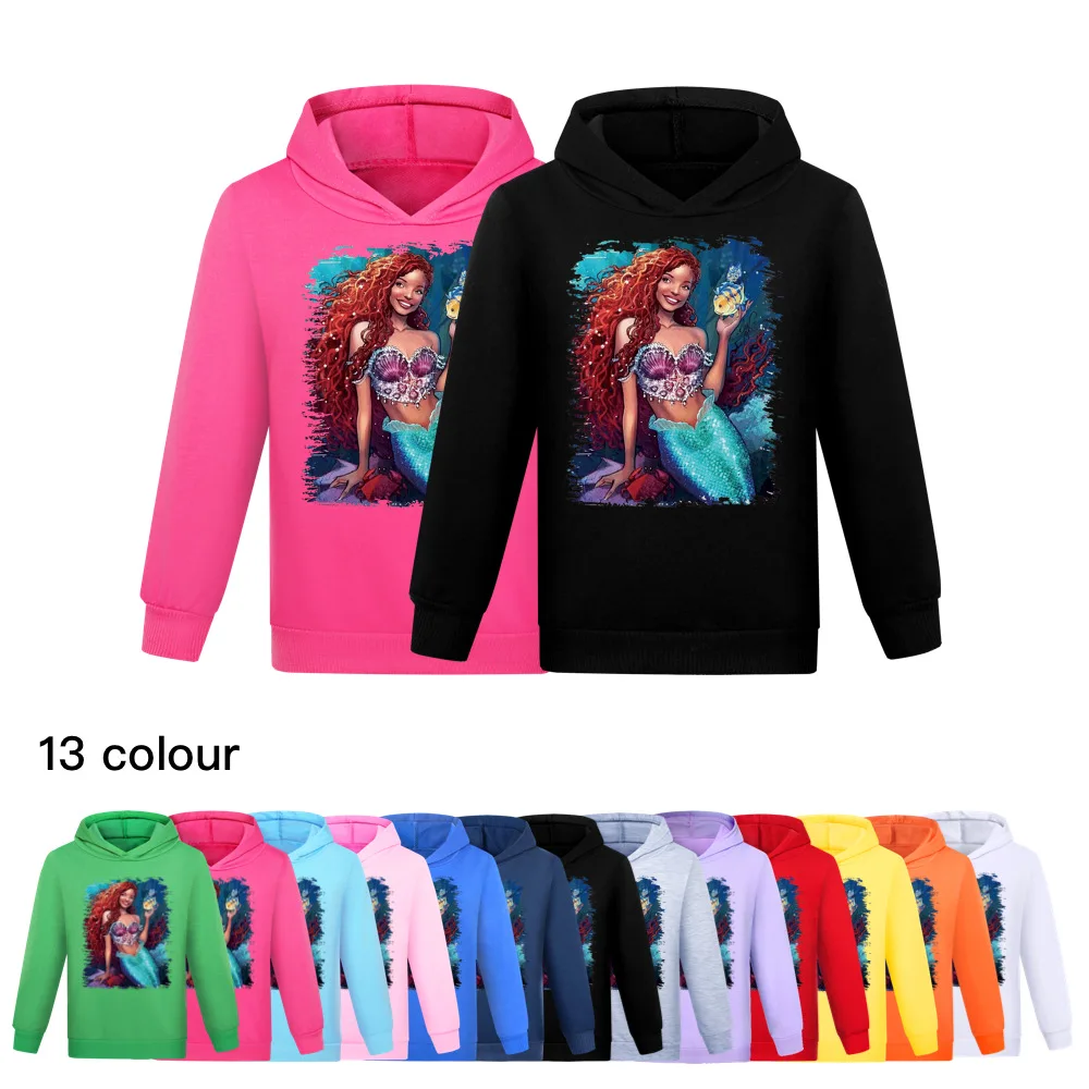the little mermaid Clothes Boys Girls Cotton Sweatshirt Anime Game Pullover Hip Hop Teenager Hoodies Children Clothing 2-16Y
the little mermaid Clothes Boys Girls Cotton Sweatshirt Anime Game Pullover Hip Hop Teenager Hoodies Children Clothing 2-16Y