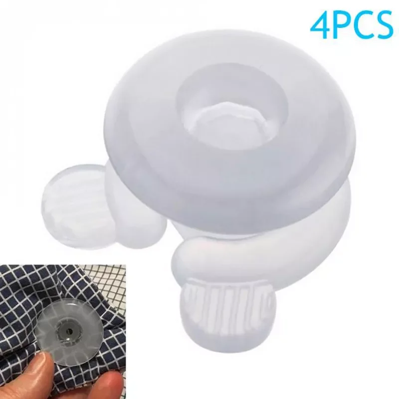 4pcs/Set Blankets Quilt Clip Transparent Comforter Duvet Donuts Holders Gripper Bed Sheets Clips Keeper Fixed Tools
4pcs/Set Blankets Quilt Clip Transparent Comforter Duvet Donuts Holders Gripper Bed Sheets Clips Keeper Fixed Tools
