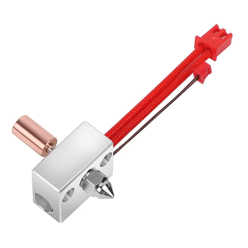Hot Sale Printer Accessories Copper Nozzle Copper Plated Extruder Heater Block Kit Heatbreak High Temperature 300℃
Hot Sale Printer Accessories Copper Nozzle Copper Plated Extruder Heater Block Kit Heatbreak High Temperature 300℃