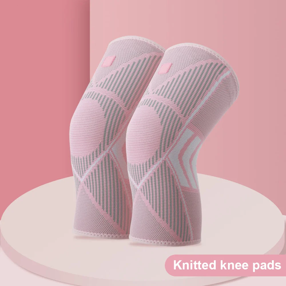 Sports Knee Pads Fitness Knee Protection Knitted Breathable Non-slip Silicone for Women Knee Pads for Joints Knee Joint Health 
Sports Knee Pads Fitness Knee Protection Knitted Breathable Non-slip Silicone for Women Knee Pads for Joints Knee Joint Health