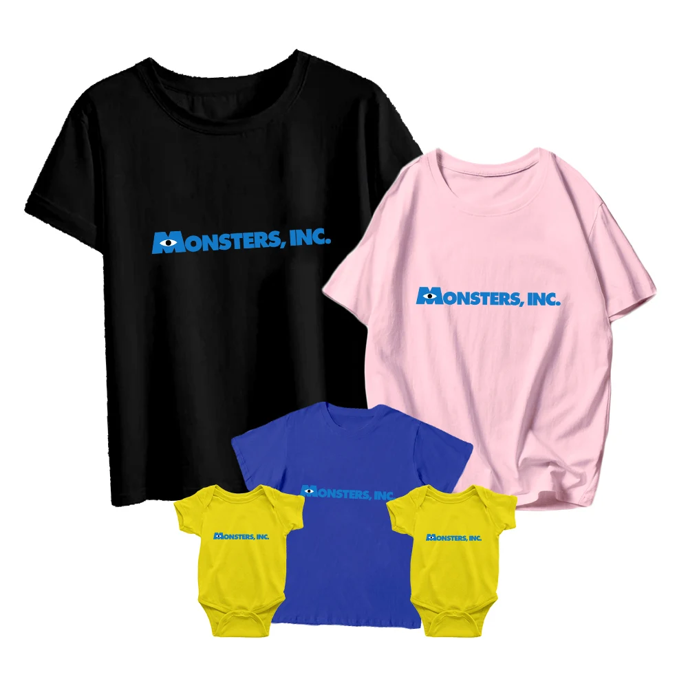 T-Shirts Disney Monsters University Casual Letter Kids Short Sleeve Baby Girl Boy Baby Romper Family Matching Adult Unisex Tops
T-Shirts Disney Monsters University Casual Letter Kids Short Sleeve Baby Girl Boy Baby Romper Family Matching Adult Unisex Tops