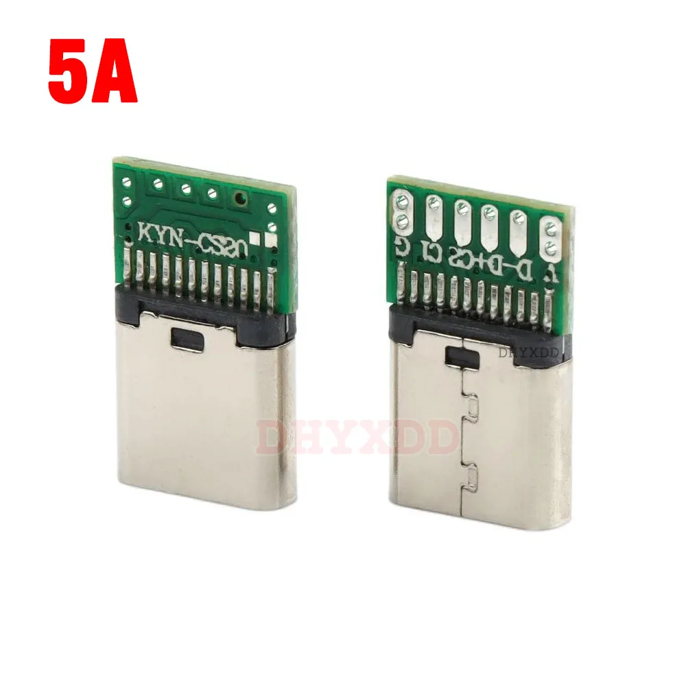 TYPE-C Welding Wire Female Base With Data Board 5A High Current USB C Connector 6P DIY Flash Charging Plug Fast Charging Port
TYPE-C Welding Wire Female Base With Data Board 5A High Current USB C Connector 6P DIY Flash Charging Plug Fast Charging Port