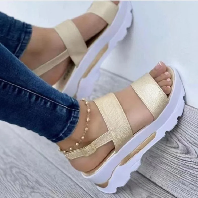 2022 Fashion Wedge Female Platform Buckle Strap Street Summer Shoes Punk Beach Wedges Women Sandals Chunky Sandalias De Mujer
2022 Fashion Wedge Female Platform Buckle Strap Street Summer Shoes Punk Beach Wedges Women Sandals Chunky Sandalias De Mujer