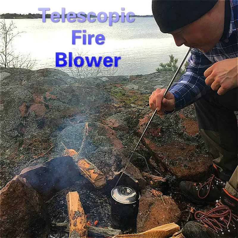 Bellow Outdoor Small Tool Make Fire Tool Stainless Steel Make Fire Blower Telescopic Make Fire Blower
Bellow Outdoor Small Tool Make Fire Tool Stainless Steel Make Fire Blower Telescopic Make Fire Blower