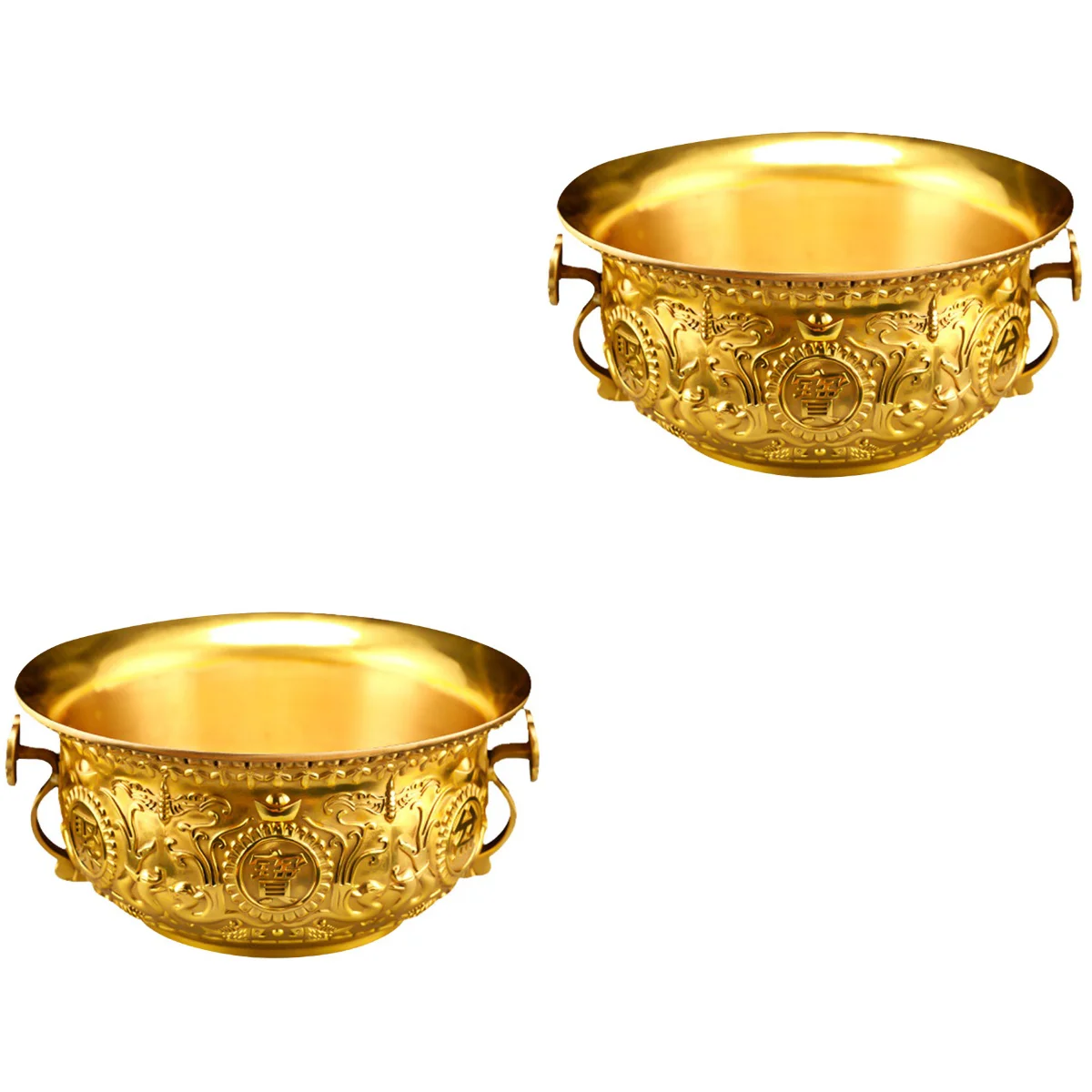 Bowltreasure Basin Decoration Gold Ornament Money Decorative Offering Golden Desktop Decorations Cornucopia Table Lucky Chinese
Bowltreasure Basin Decoration Gold Ornament Money Decorative Offering Golden Desktop Decorations Cornucopia Table Lucky Chinese
