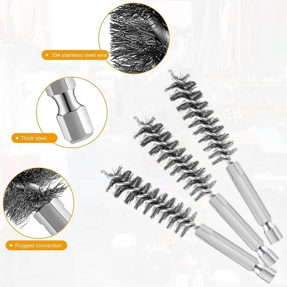 Wire Brush Cleaning Brush Hand Tools 15mm 5pcs Cleaning Copper For Power Drill Polishing Removing Stainless Steel
Wire Brush Cleaning Brush Hand Tools 15mm 5pcs Cleaning Copper For Power Drill Polishing Removing Stainless Steel
