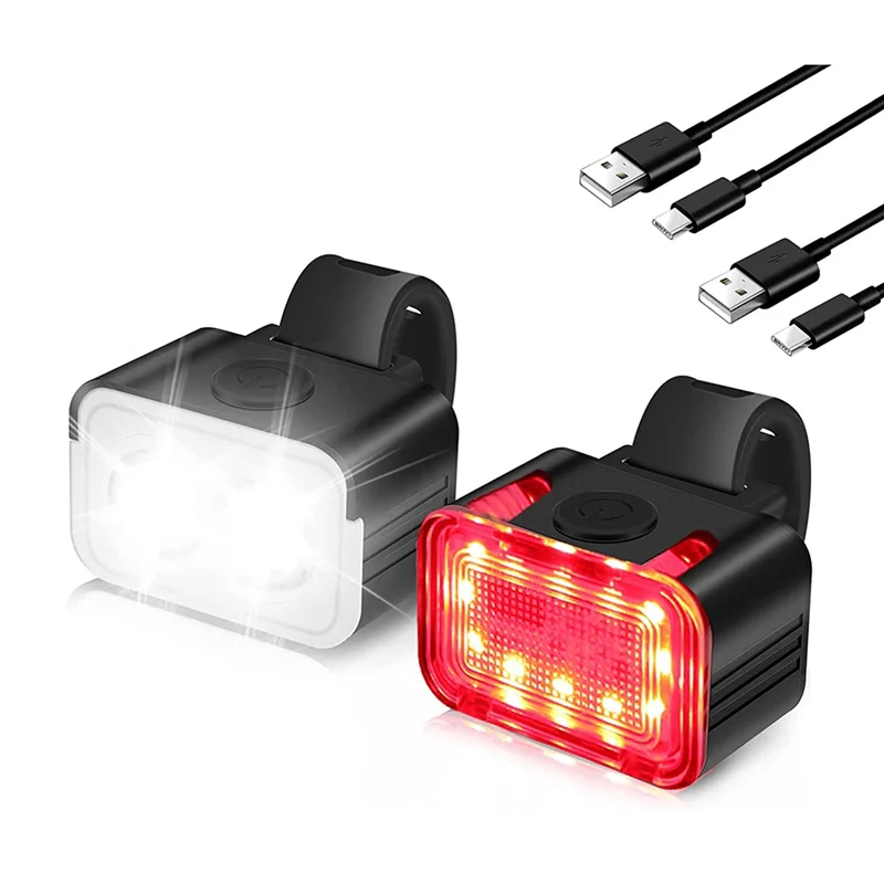 Bike Light Set USB Rechargeable,650Mah Super Bright LED Bicycle Lights,5/6 Light Modes,IPX6 Waterproof Bike Lights
Bike Light Set USB Rechargeable,650Mah Super Bright LED Bicycle Lights,5/6 Light Modes,IPX6 Waterproof Bike Lights