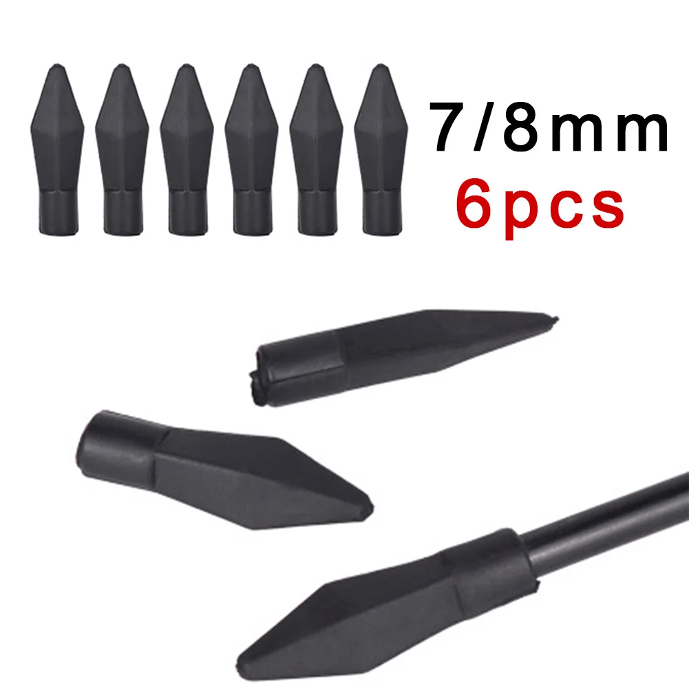 6pcs Soft Rubber Archery Arrowheads Safety Broadheads Hunting Game Practice Tips For ID 6mm/8mm Arrow Points For Stump
6pcs Soft Rubber Archery Arrowheads Safety Broadheads Hunting Game Practice Tips For ID 6mm/8mm Arrow Points For Stump