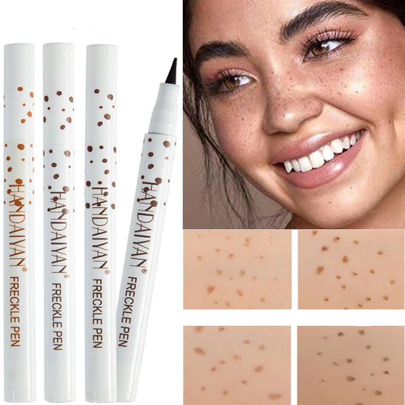 Fake Freckle Pen Waterproof Temporary Freckle Tattoo Pencil Long Lasting Makeup Phreckle Marker Smooth Eyeliner Makeup for Women
Fake Freckle Pen Waterproof Temporary Freckle Tattoo Pencil Long Lasting Makeup Phreckle Marker Smooth Eyeliner Makeup for Women