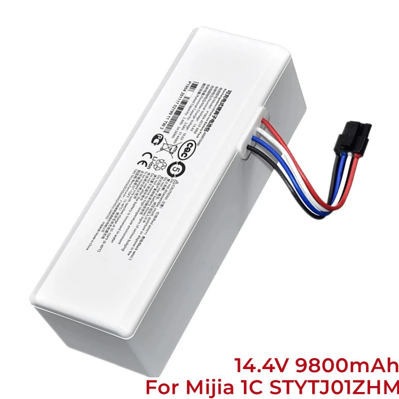 Original Robot Battery 1C P1904-4S1P-MM for Xiaomi Mijia Mi Vacuum Cleaner Sweeping and Mopping Robot Replacement Battery G1
Original Robot Battery 1C P1904-4S1P-MM for Xiaomi Mijia Mi Vacuum Cleaner Sweeping and Mopping Robot Replacement Battery G1