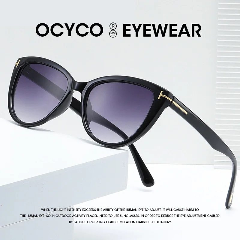 OCYCO Fashion T Cat Eye Sunglasses Women Vintage Punk Sun Glasses Men Sunglass Oculos Feminino Lentes Gafas De Sol UV400
OCYCO Fashion T Cat Eye Sunglasses Women Vintage Punk Sun Glasses Men Sunglass Oculos Feminino Lentes Gafas De Sol UV400
