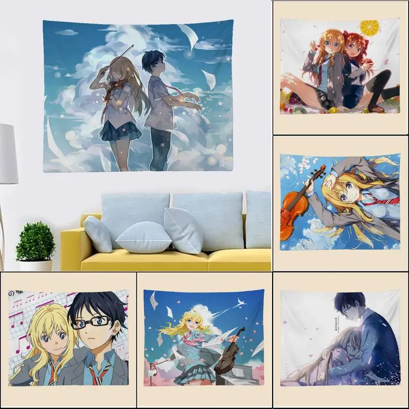 Your Lie в апреле гобелен Художественная печать дешевые хиппи настенные богемные гобелены
Your Lie в апреле гобелен Художественная печать дешевые хиппи настенные богемные гобелены