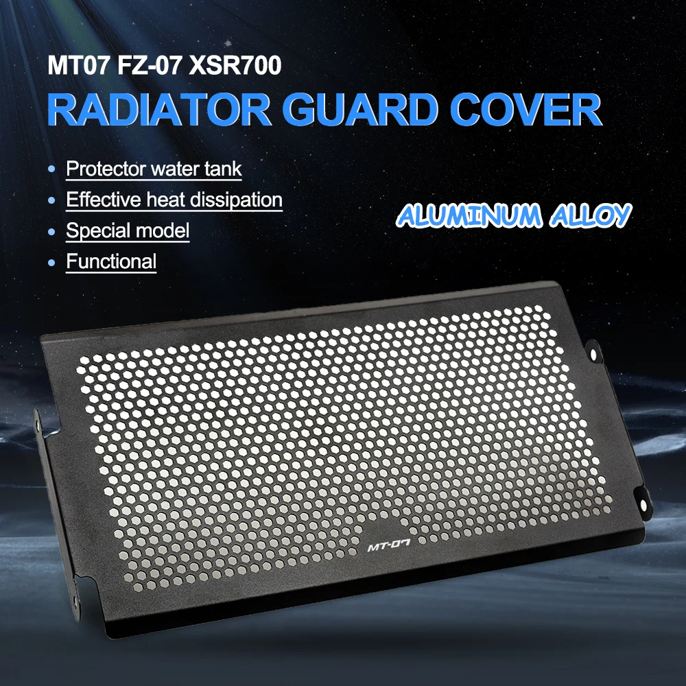 For YAMAHA MT07 MT-07 mt 07 FZ-07 2014 2015 2016 XSR700 Motorcycle Radiator Grille Cover Water Tank Radiator Guard Protection
For YAMAHA MT07 MT-07 mt 07 FZ-07 2014 2015 2016 XSR700 Motorcycle Radiator Grille Cover Water Tank Radiator Guard Protection
