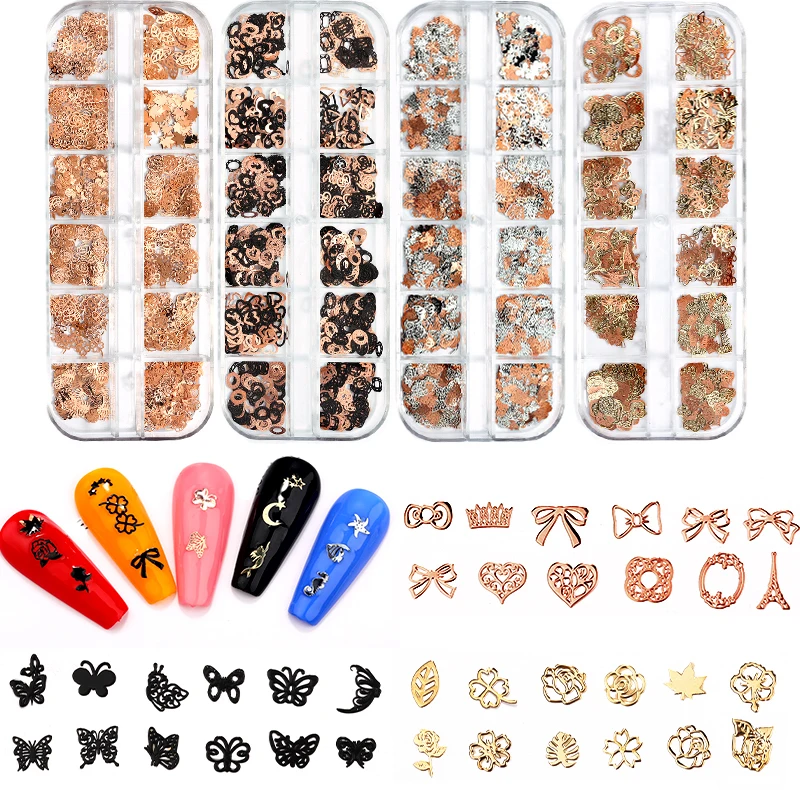 1 Box Metal Rivets Nail Studs Mixed Style 3D Moon Star Ocean Round Rivet DIY Charm Gold Bronze Punk Style Manicure DIY Accessory
1 Box Metal Rivets Nail Studs Mixed Style 3D Moon Star Ocean Round Rivet DIY Charm Gold Bronze Punk Style Manicure DIY Accessory