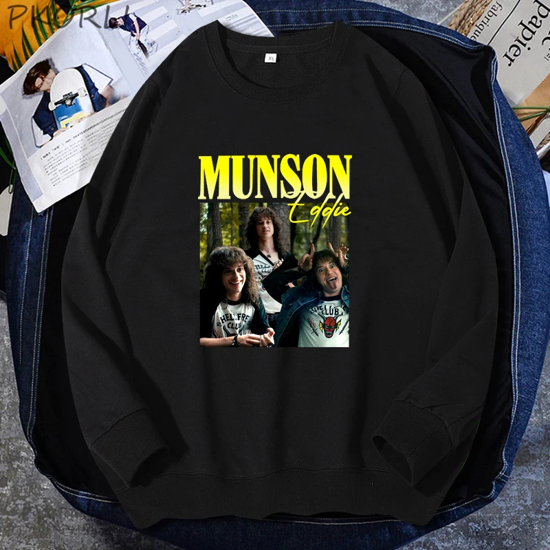 Vintage Eddie Munson Stranger Things Graphic Pullover Hoodie Harajuku Winter Coat Woman Fleece Crewneck Sweatshirt Clothes
Vintage Eddie Munson Stranger Things Graphic Pullover Hoodie Harajuku Winter Coat Woman Fleece Crewneck Sweatshirt Clothes