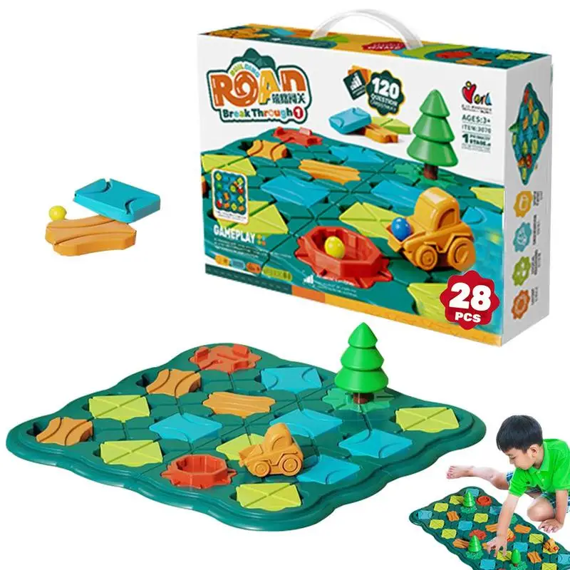 Road Builder Game Road Building Game With Assembly Track STEM Match Smart Logic Board Game Road Building Enhancing Children's
Road Builder Game Road Building Game With Assembly Track STEM Match Smart Logic Board Game Road Building Enhancing Children's
