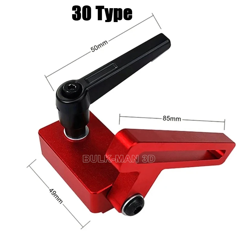 30/45 Type T-Track Sliding Chute Backer Miter Stop Hold Down Clamp Woodworking T Slot Stopper Gauge Fence Chute Limiter
30/45 Type T-Track Sliding Chute Backer Miter Stop Hold Down Clamp Woodworking T Slot Stopper Gauge Fence Chute Limiter