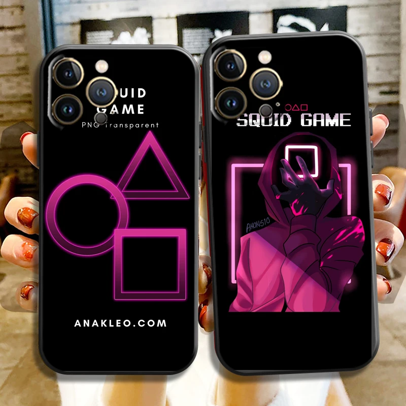 Squid Game Korea For Apple iPhone 13 12 11 Pro 13 12 Mini X XR XS Max 5 5s 6 6S 7 8 Plus SE2020 Phone Case Silicone Cover
Squid Game Korea For Apple iPhone 13 12 11 Pro 13 12 Mini X XR XS Max 5 5s 6 6S 7 8 Plus SE2020 Phone Case Silicone Cover